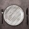 8 Ct. Shiplap Rustic Party Paper Dinner Plates 9" Disposable Chic Rustic Tableware